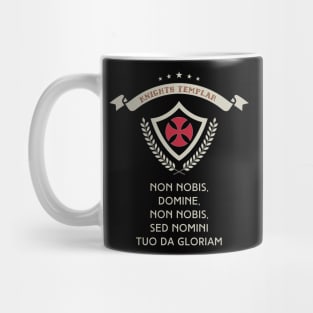 ✙ Knights Templar ✙ Crusader Christian Warrior Epic Honor Valor Insignia Mug